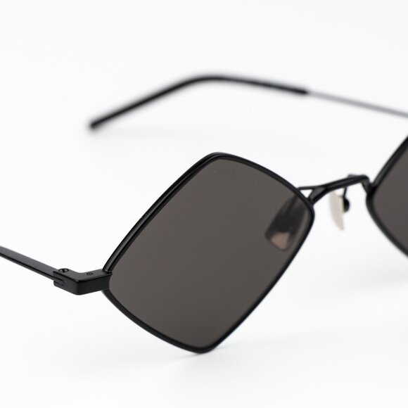 Saint Laurent Women Sunglasses Black Geometric SL302 LISA 002 BRAND NEW - Picture 13 of 17